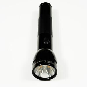 Maglite 2D Cell Black Flashlight USA Made 10" Heavy Duty Tested Works
